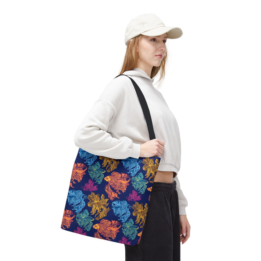 Betta Fish Color Pop - Tote Bag