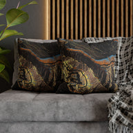 Golden Canyons - Decorative Pillow Cover