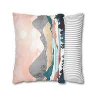 Lake Sunrise - Decorative Pillow Cover