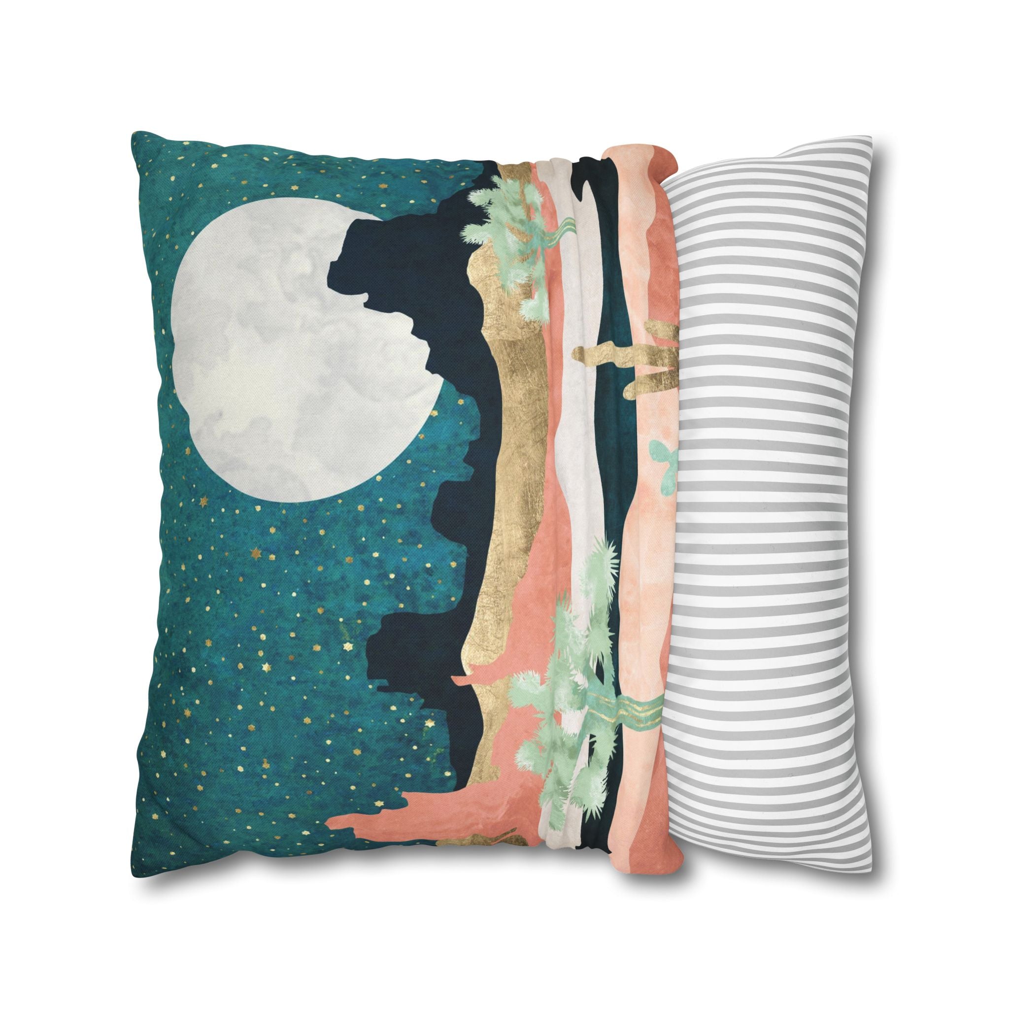 Desert Moon Vista - Decorative Pillow Cover