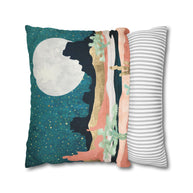 Desert Moon Vista - Decorative Pillow Cover