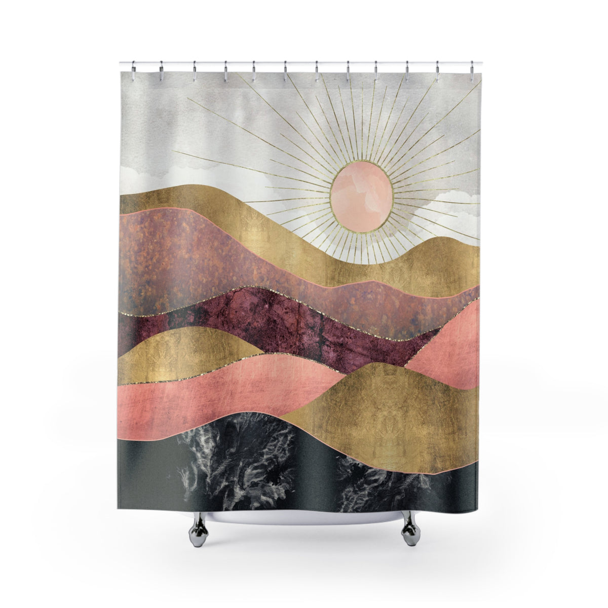 Blush Sun - Shower Curtain