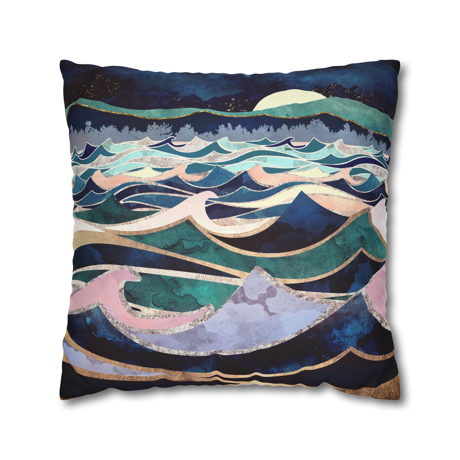 Moonlit Ocean - Decorative Pillow Cover
