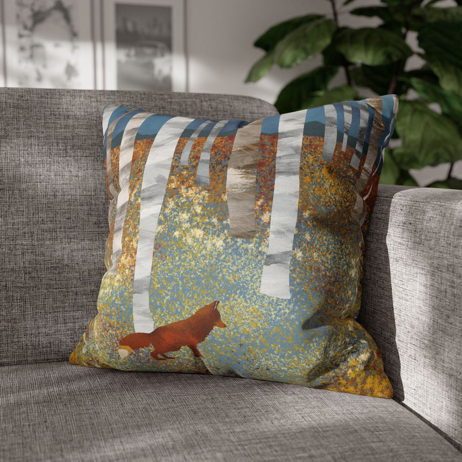 Autumn Fox - Decorative Pillow Cover