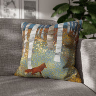 Autumn Fox - Decorative Pillow Cover