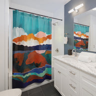 Fallscape - Shower Curtain
