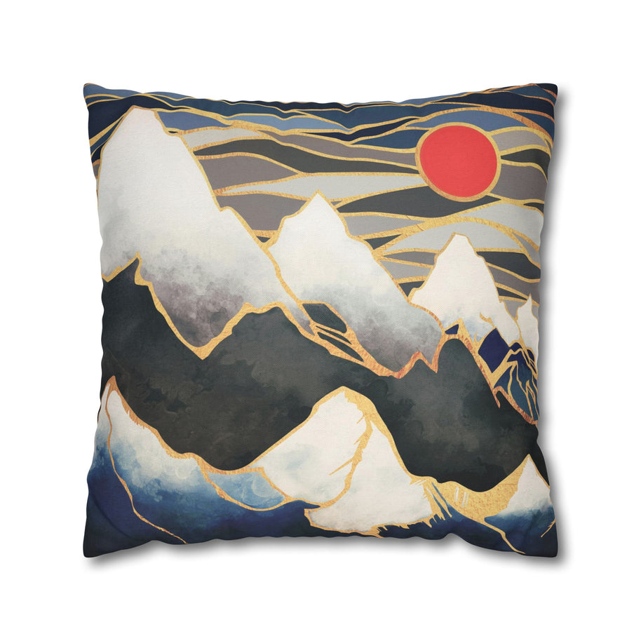 Ice Mountains - Decorative Pillow Cover