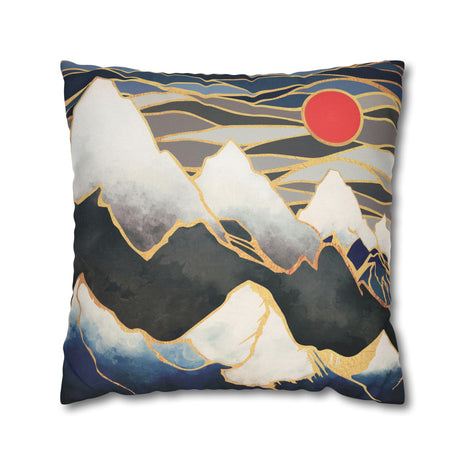 Ice Mountains - Decorative Pillow Cover