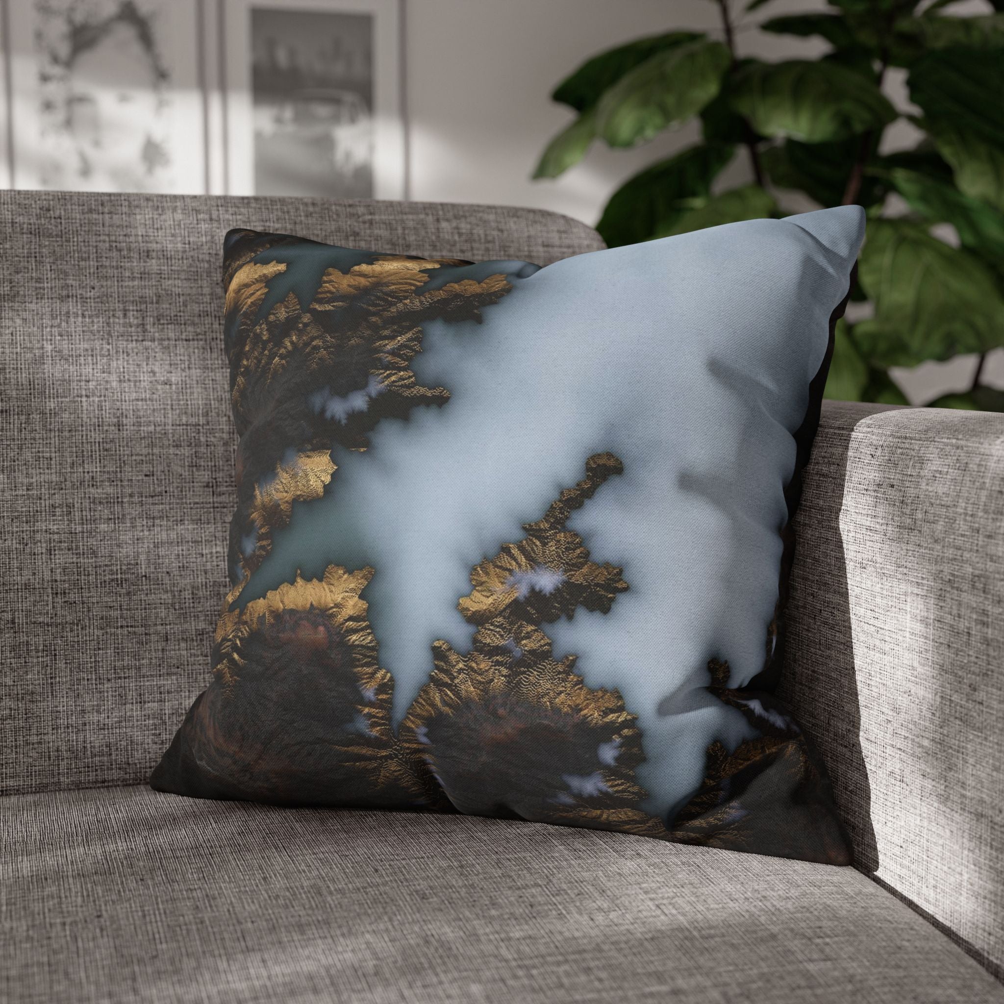 GeoScape 3 - Decorative Pillow Cover