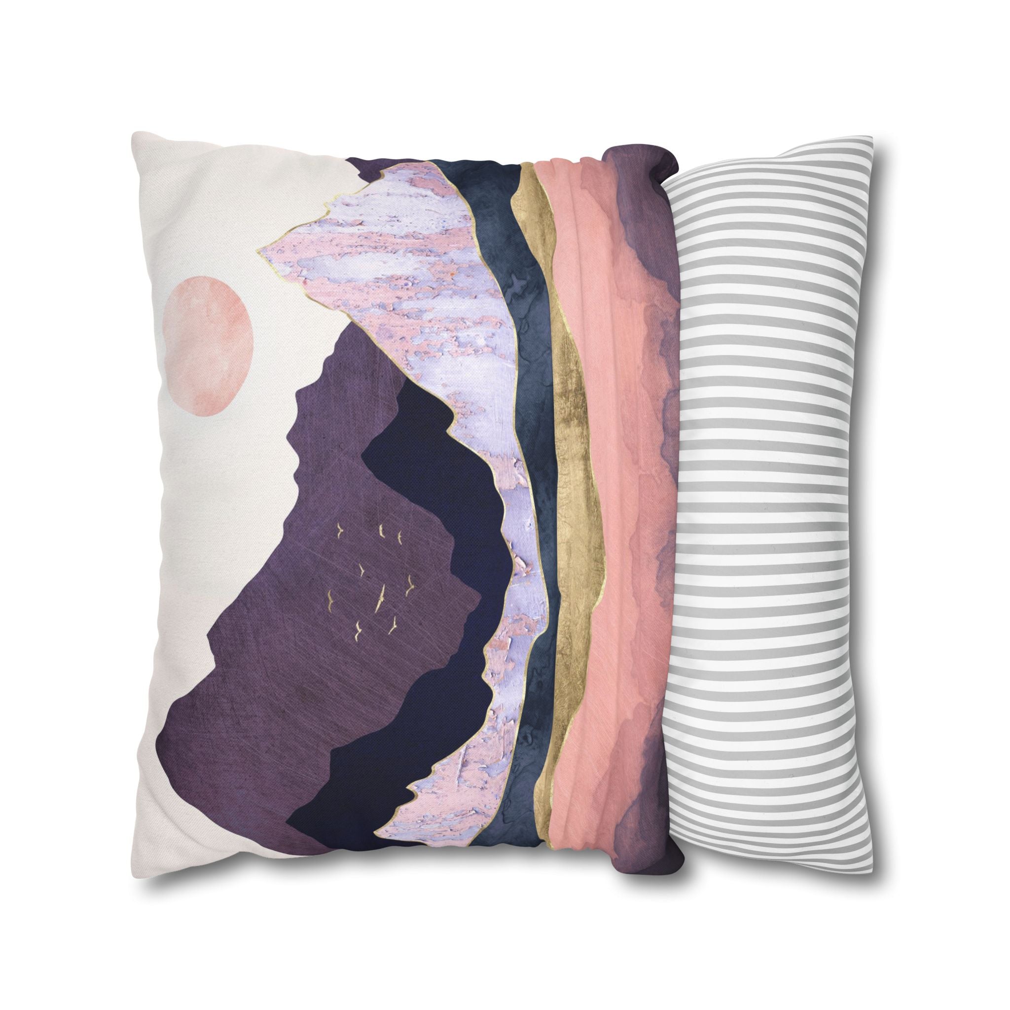 Mauve Mist - Decorative Pillow Cover