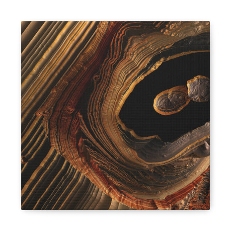 Tigers Eye Canyon Matte Canvas, Stretched, No Frame