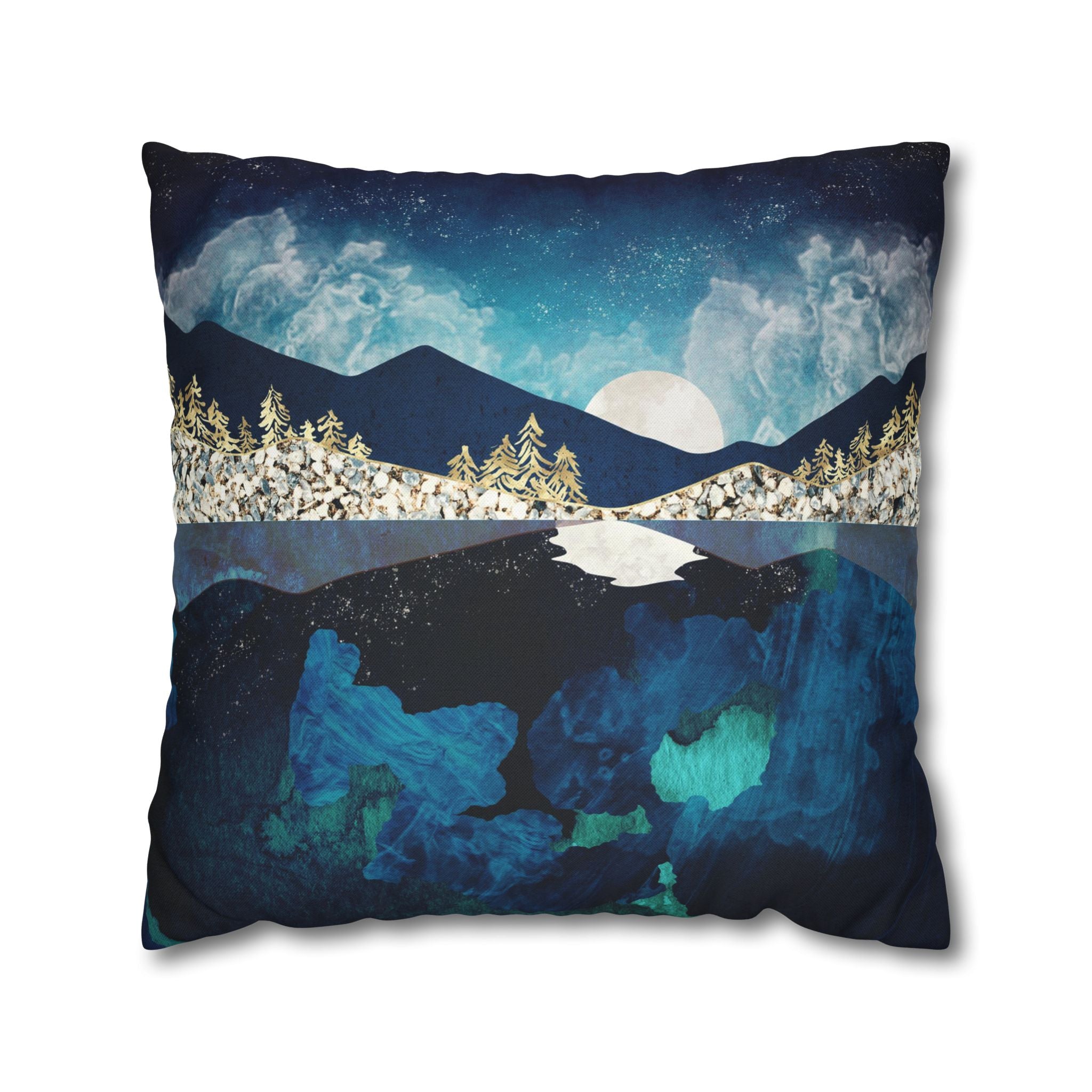 Midnight Water - Decorative Pillow Cover
