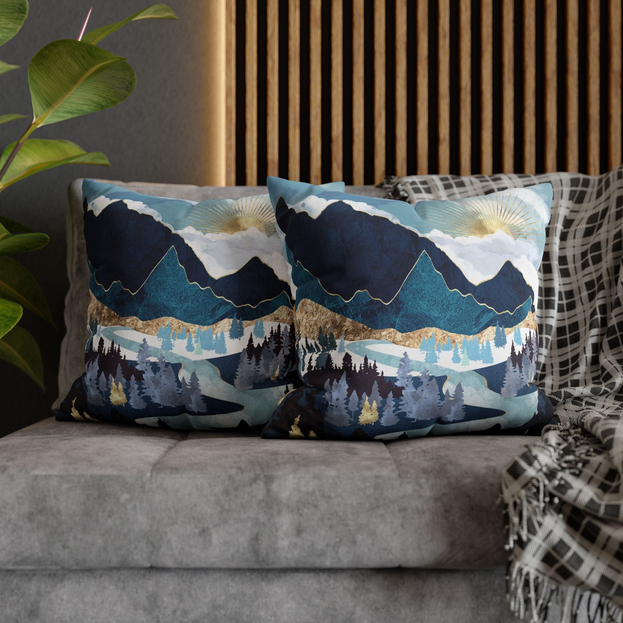 Valley Sunrise - Decorative Pillow Cover
