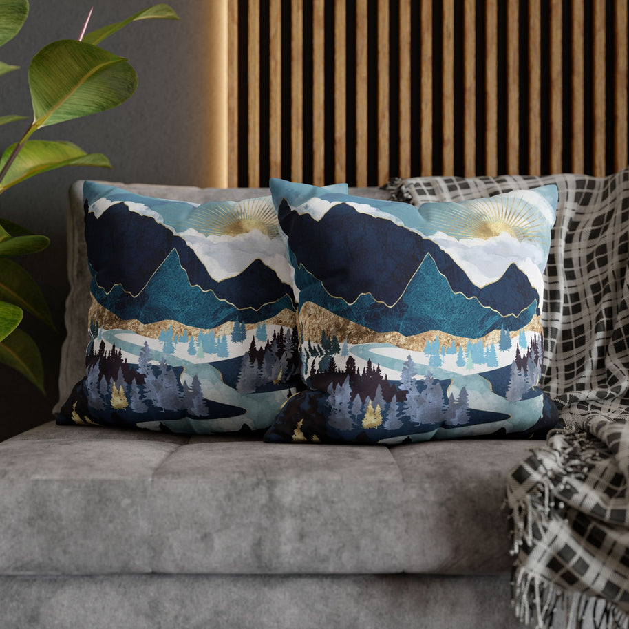 Valley Sunrise - Decorative Pillow Cover
