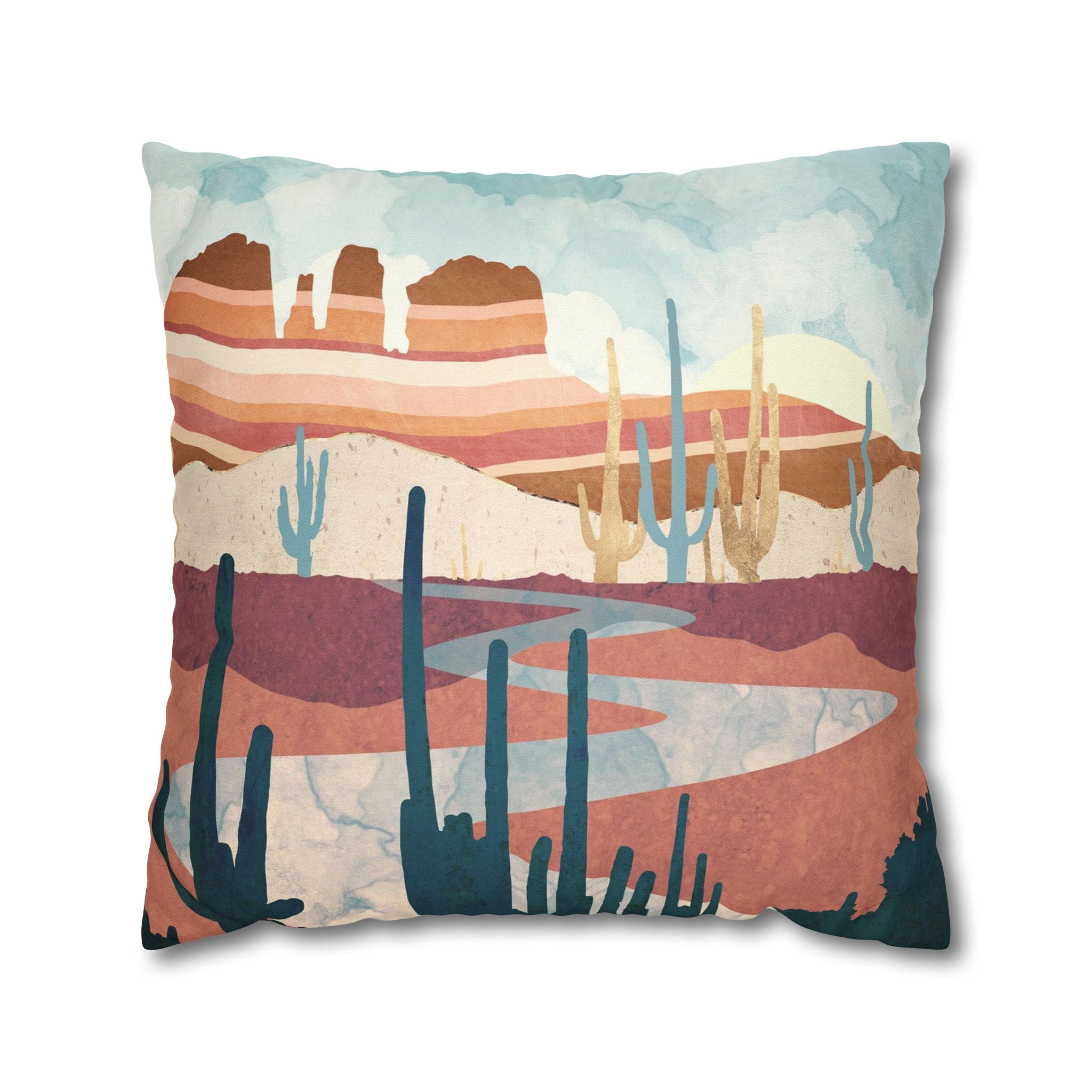 Desert Vista - Decorative Pillow Cover