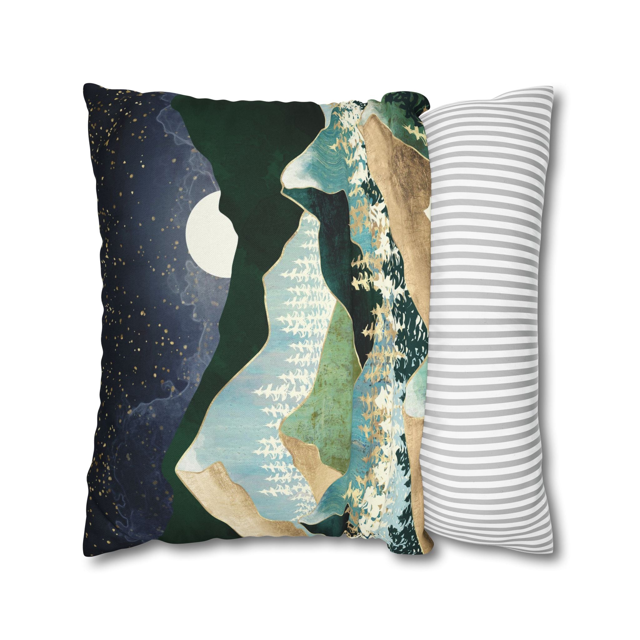 Spring Night Vista - Decorative Pillow Cover