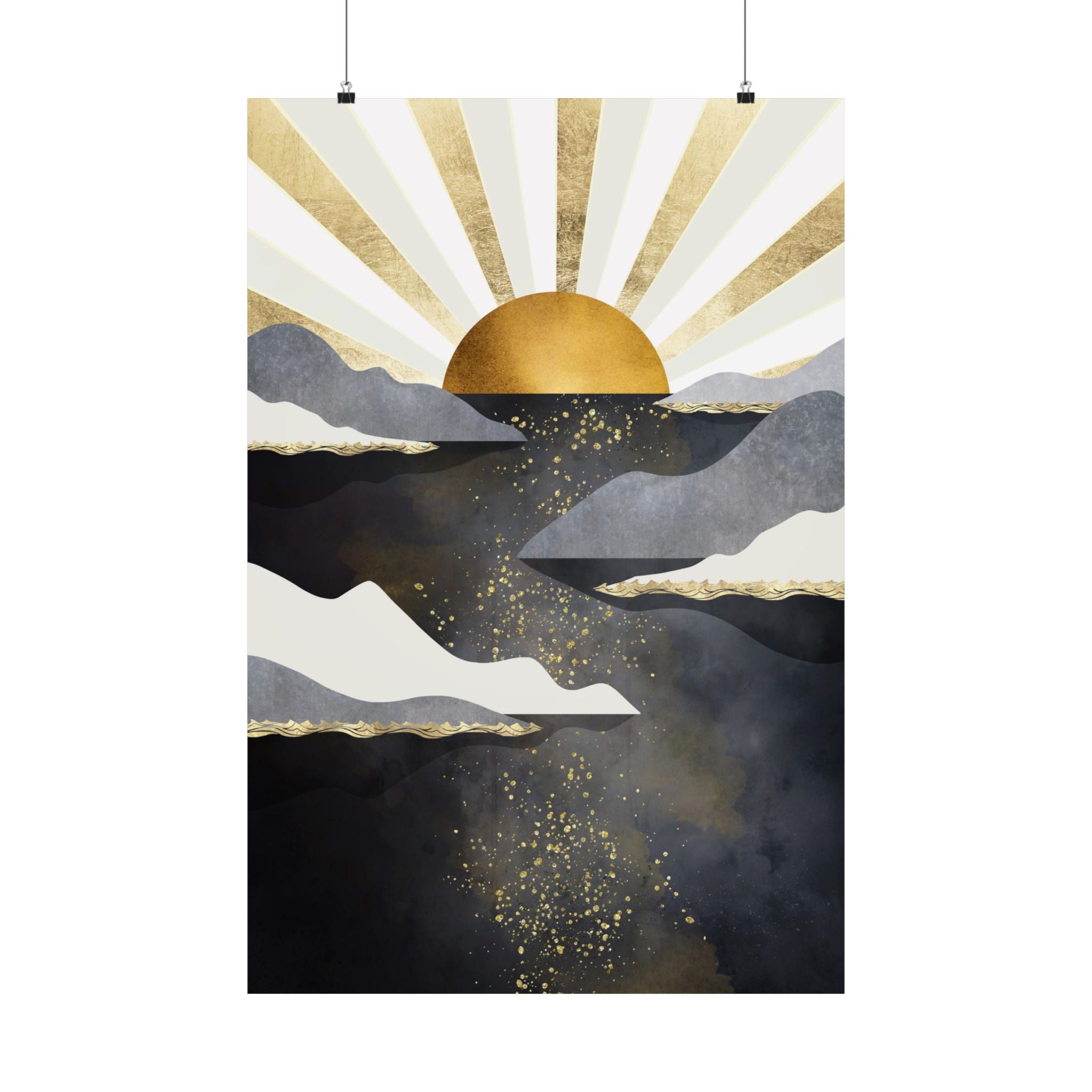 Metallic Dusk - Poster Print - No Frame