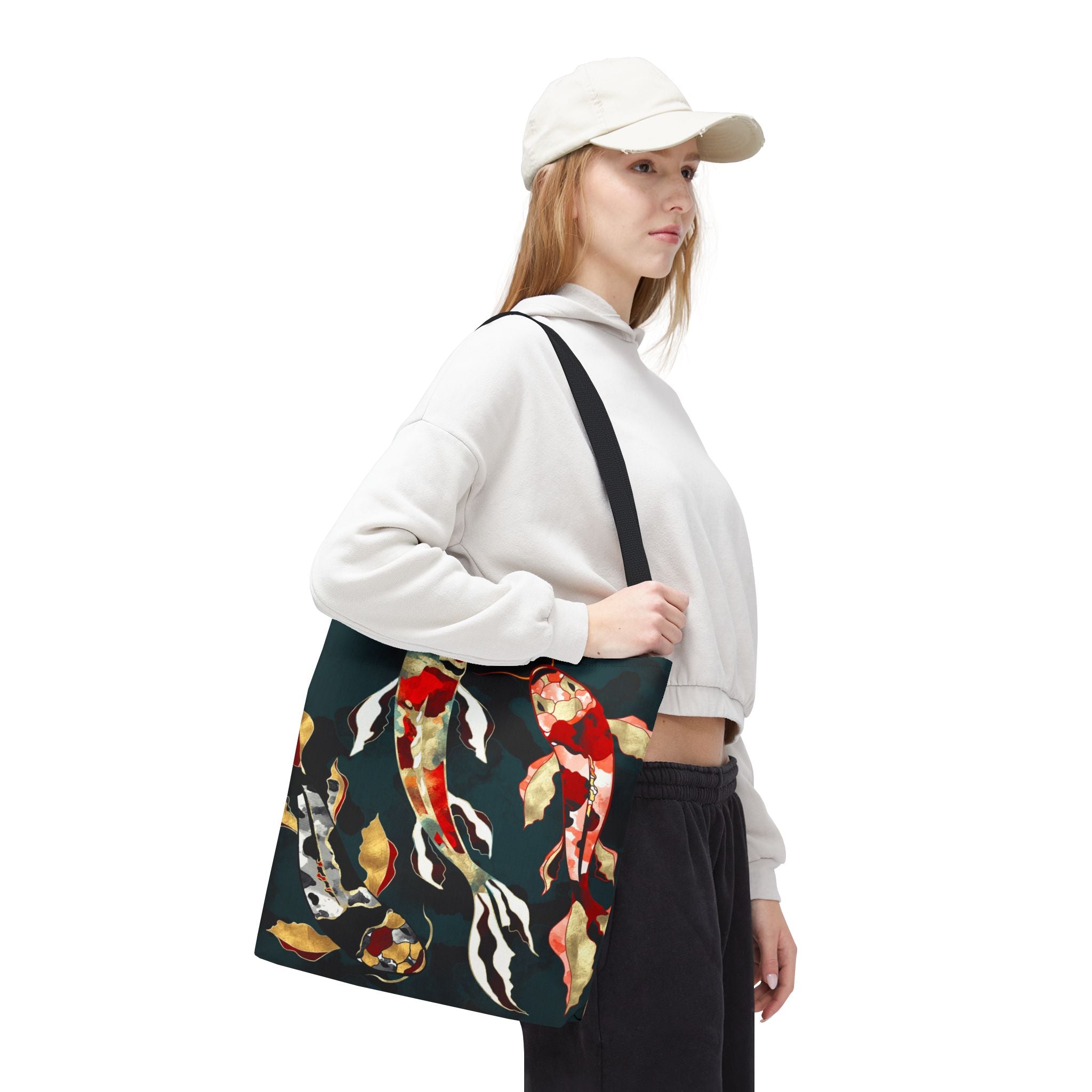 Metallic Koi - Tote Bag