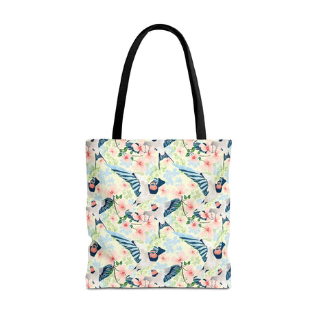 Swallows and Blossoms with Yellow - Tote Bag