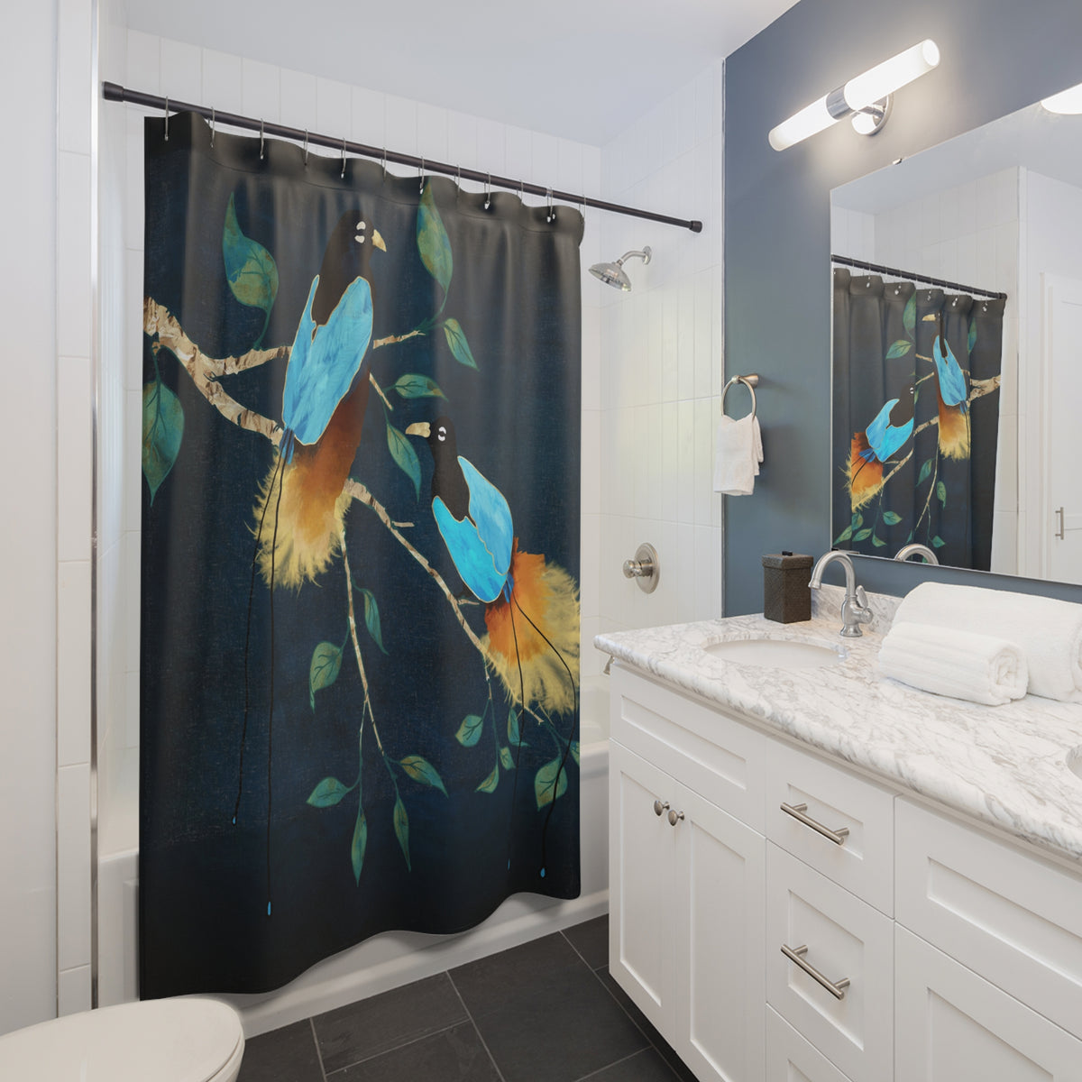 Birds of Paradise - Shower Curtain