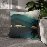 Waters Edge Reflection - Decorative Pillow Cover