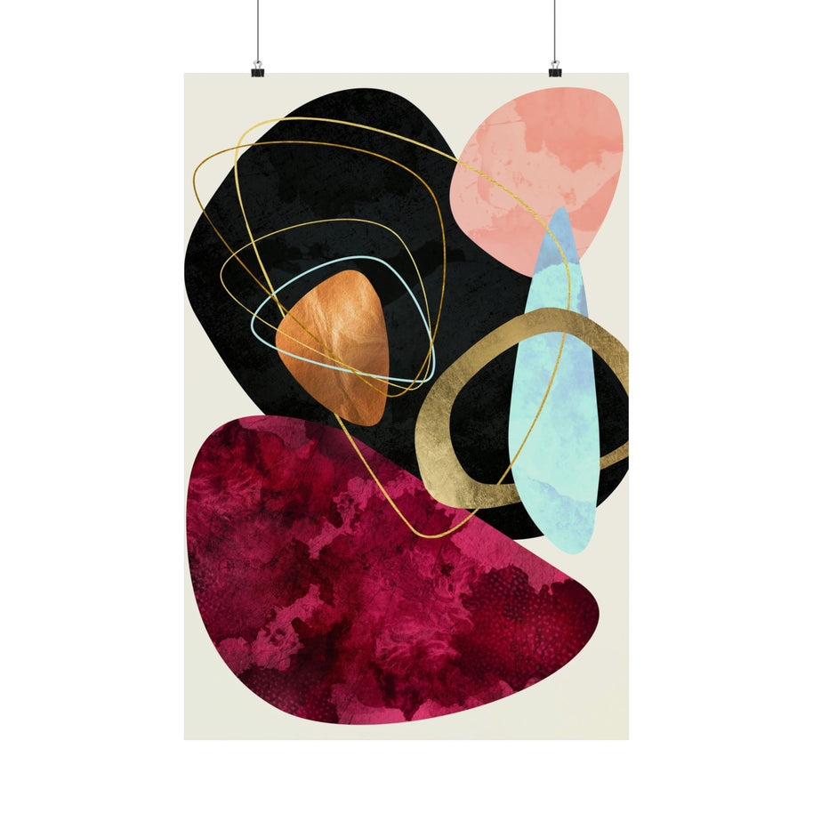 Abstract Pebble - Poster Print - No Frame