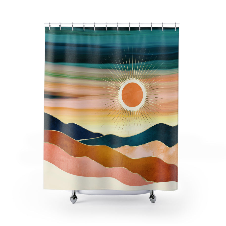 Jewel Dusk - Shower Curtain