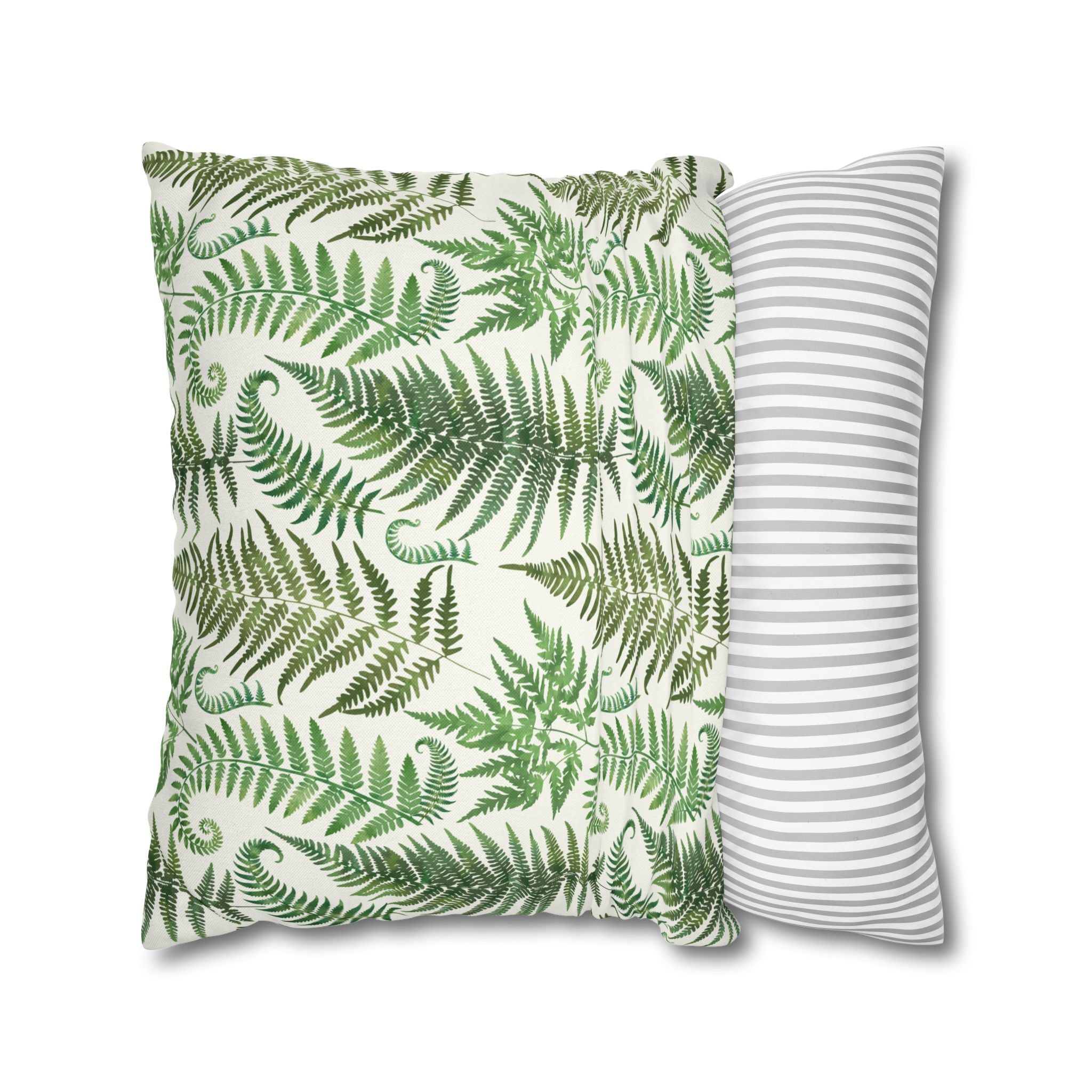 Cream Fern - Decorative Pillow Cover