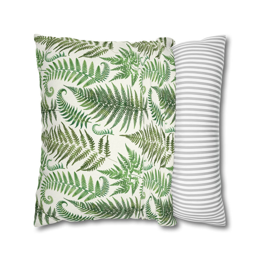 Cream Fern - Decorative Pillow Cover
