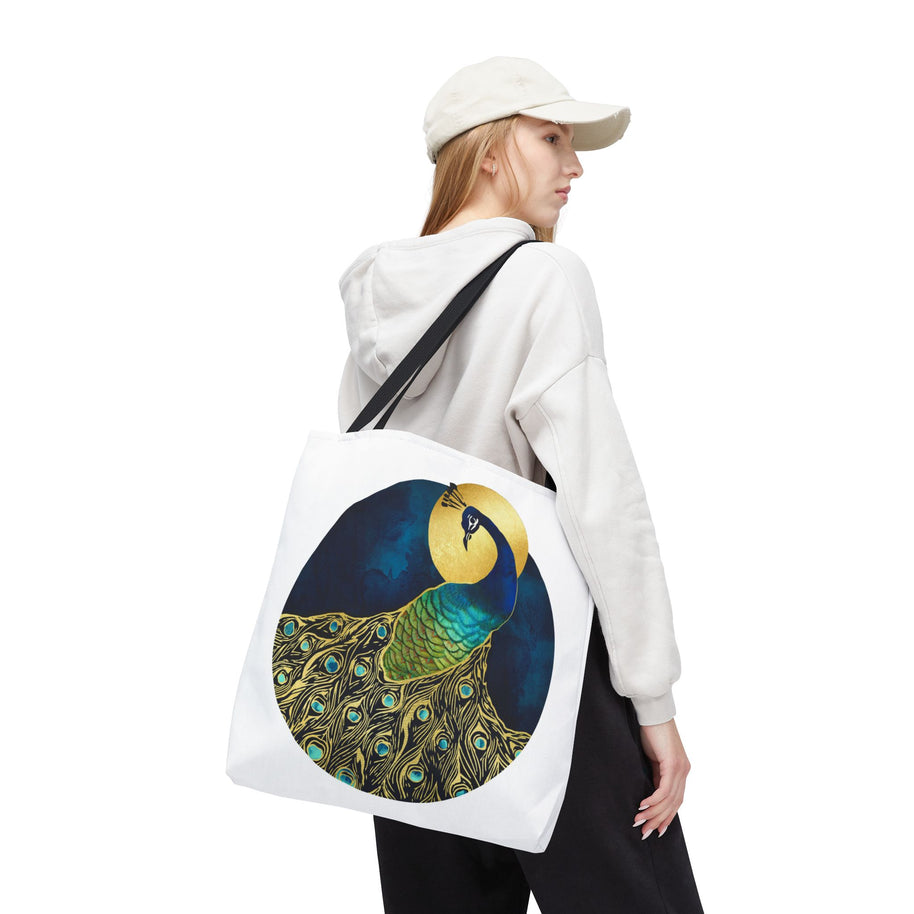 Golden Peacock - Tote Bag