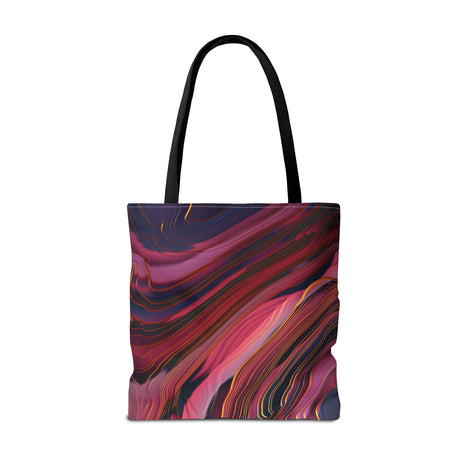 Plum Abstract - Tote Bag