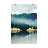 Mist Reflection - Poster Print - No Frame