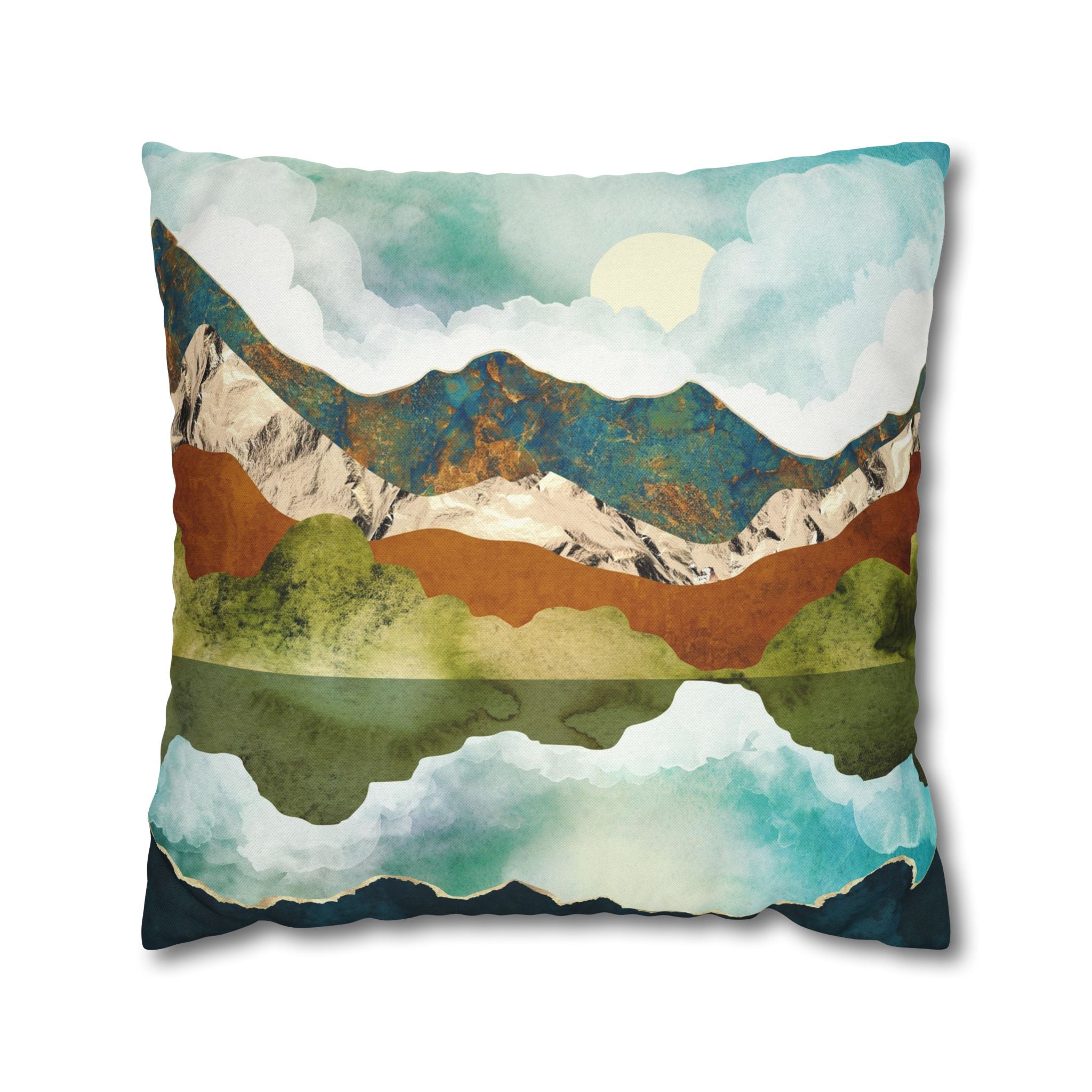Spring Mountains - Decorative Pillow Cover