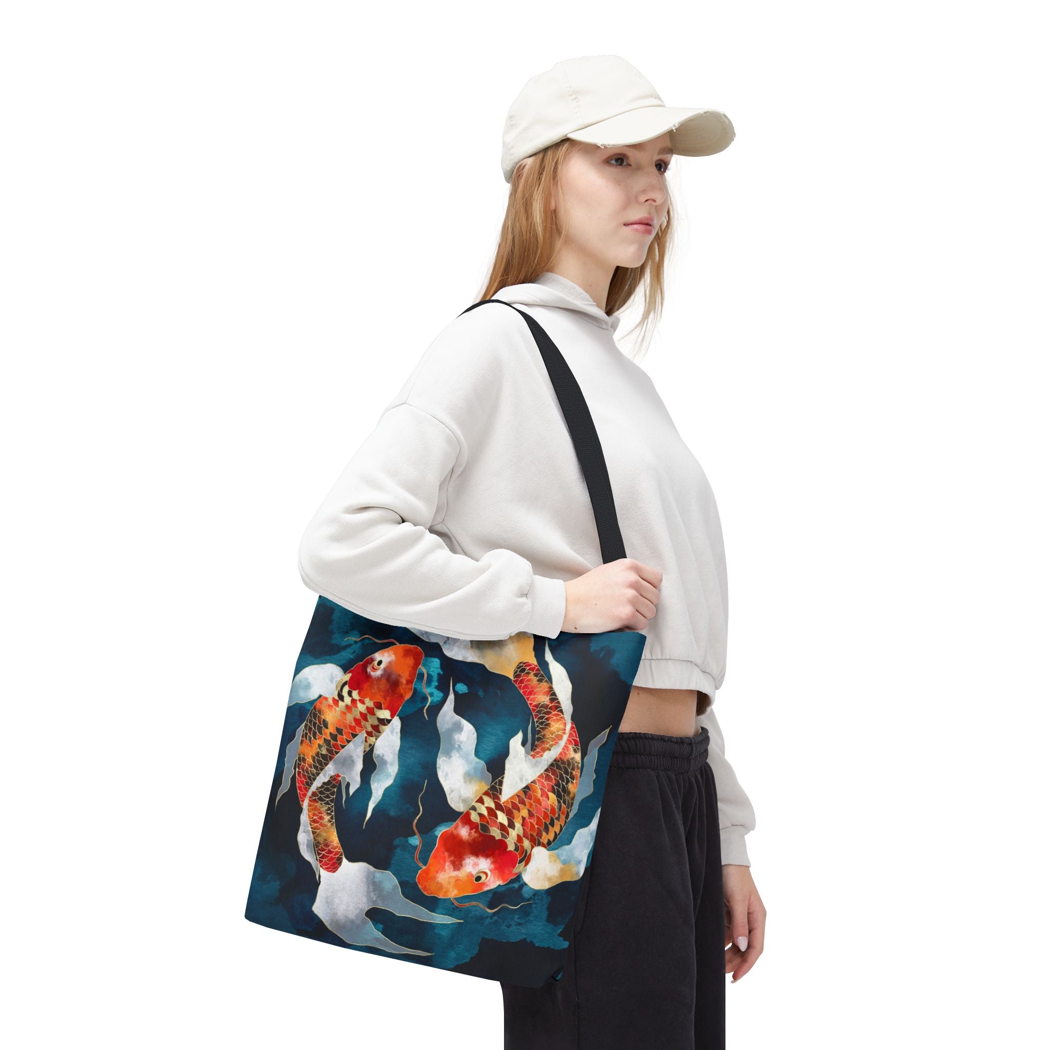 Metallic Koi II - Tote Bag
