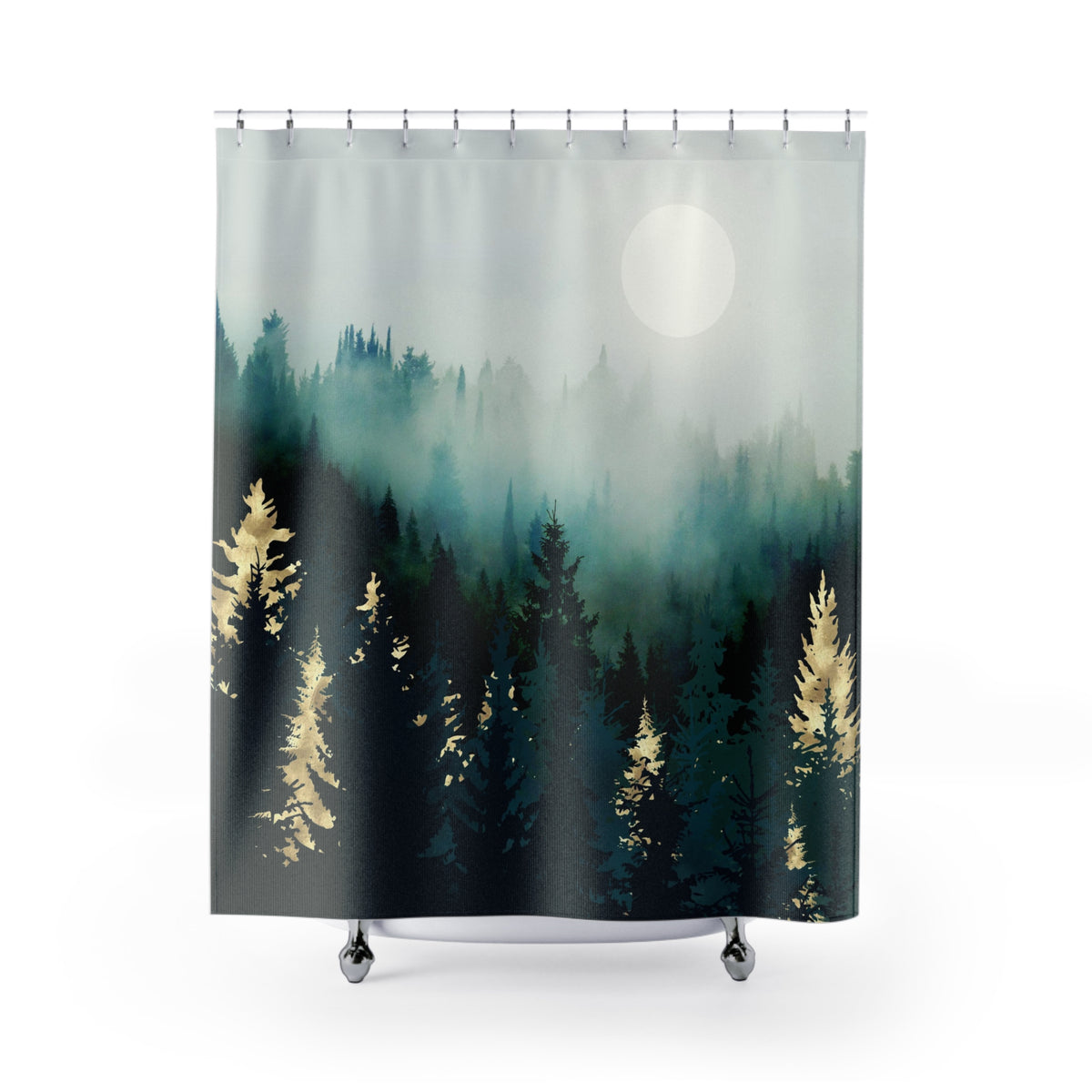 Forest Glow - Shower Curtain