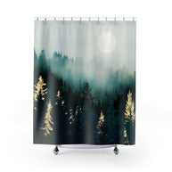 Forest Glow - Shower Curtain