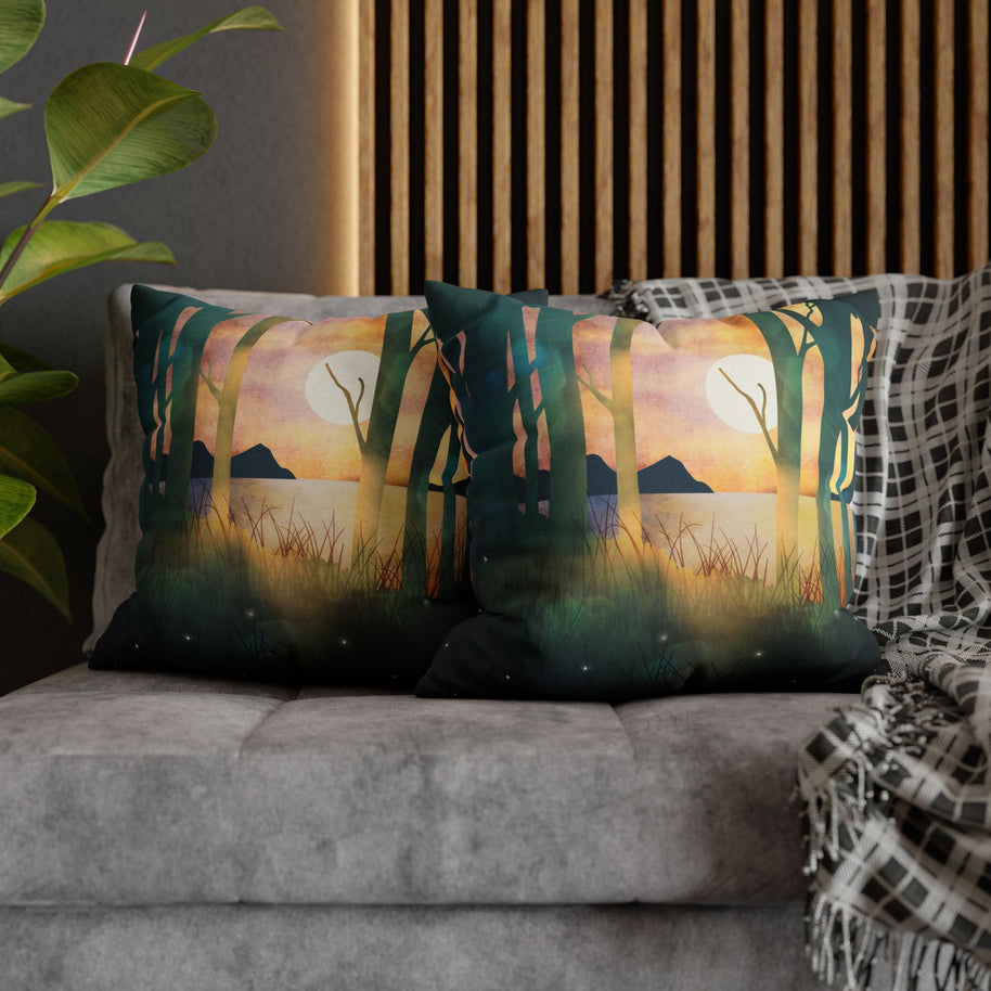 Autumn Evening - Decorative Pillow Cover