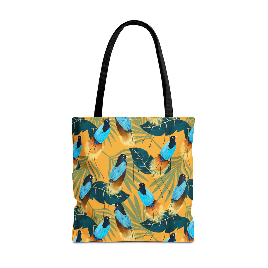 Birds of Paradise Botanical with Orange - Tote Bag