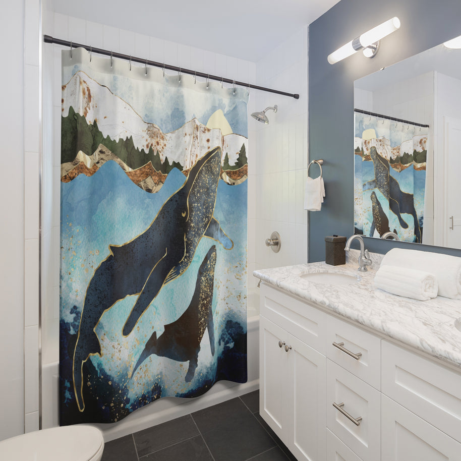 Bond V - Shower Curtain