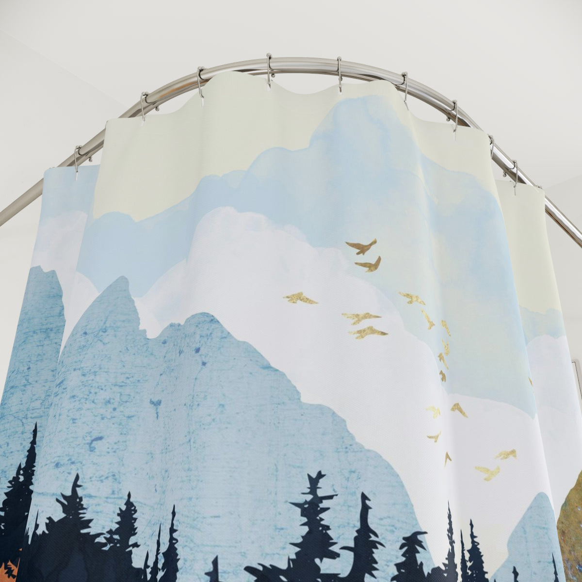 Spring Flight - Shower Curtain