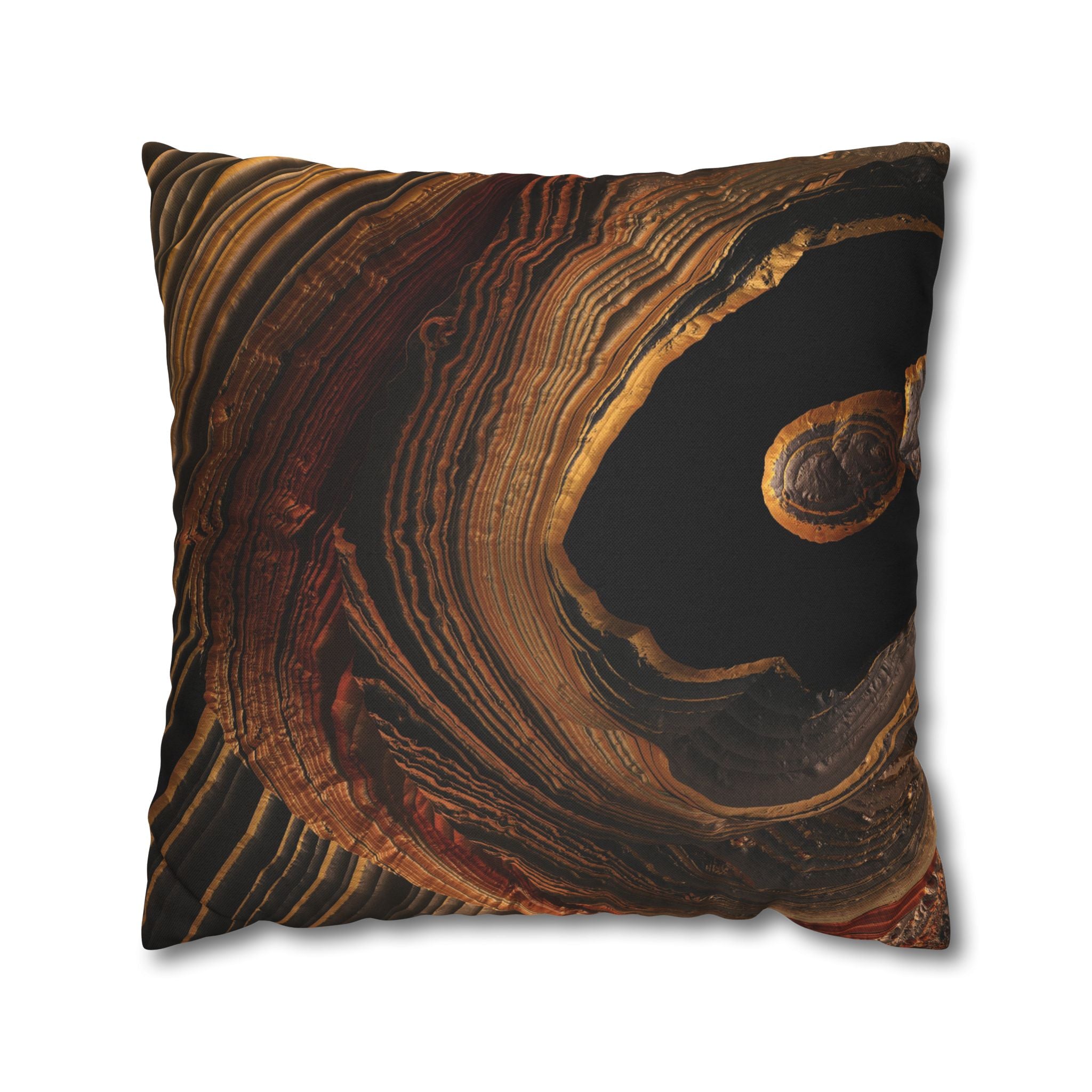 Tigers Eye Canyon - Decorative Pillow Cover