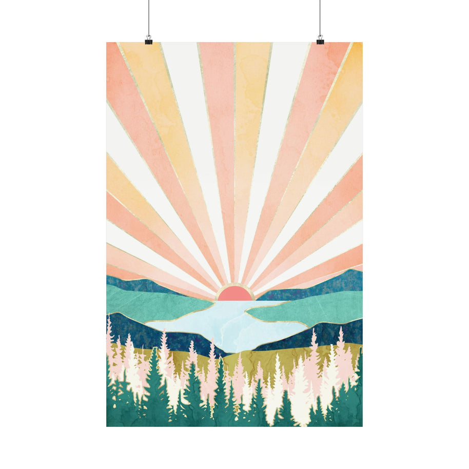 Summer Sunset - Poster Print - No Frame