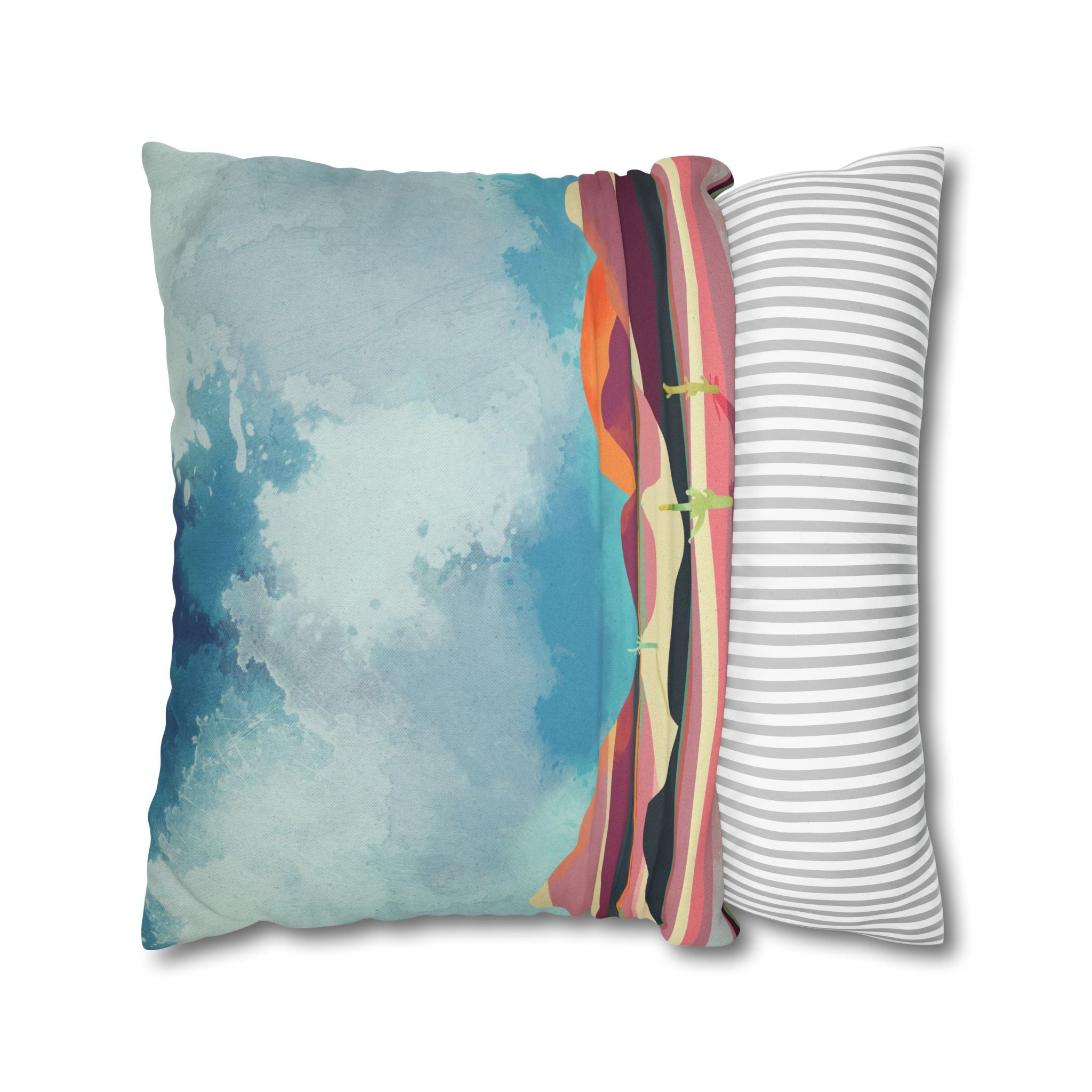Pink Desert Glow - Decorative Pillow Cover