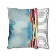 Pink Desert Glow - Decorative Pillow Cover