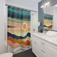 Jewel Dusk - Shower Curtain