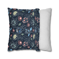 Proteas with Navy and Color Pop - Decorative Pillow Cover