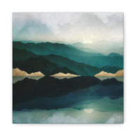Waters Edge Reflection Matte Canvas, Stretched, No Frame