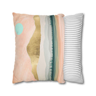 Spring Forest Lake - Decorative Pillow Cover