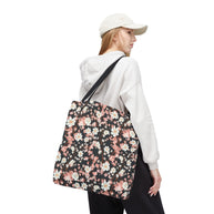 Botanical Blossoms with Charcoal - Tote Bag