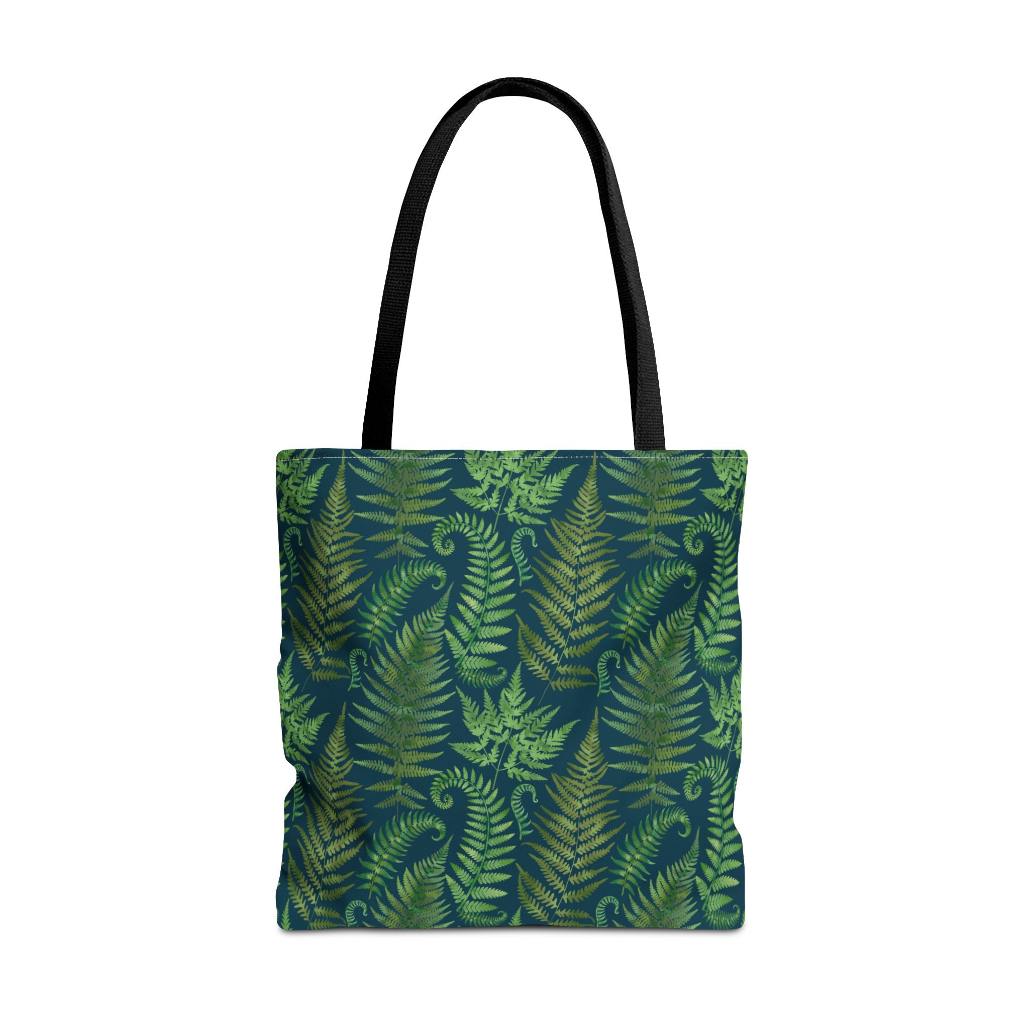 Ferns and Navy - Tote Bag